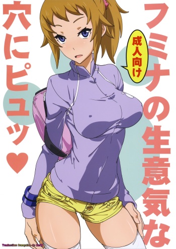 (C87) [SANDWORKS (Suna)] Fumina no Namaiki na Ana ni Pyu (Gundam Build Fighters Try) [French] [Zer0] cover