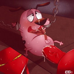 Courage The Cowardly Dog Porn Cartoon - Courage the Cowardly Dog - Comic Porn XXX