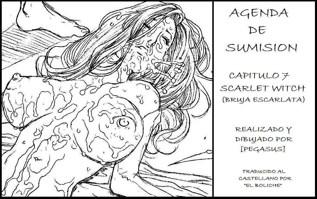Agenda de Sumision 07 Scarlet Witch page 1 full