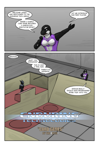 [Endium] Enduring Technologies: "Card Games" cover