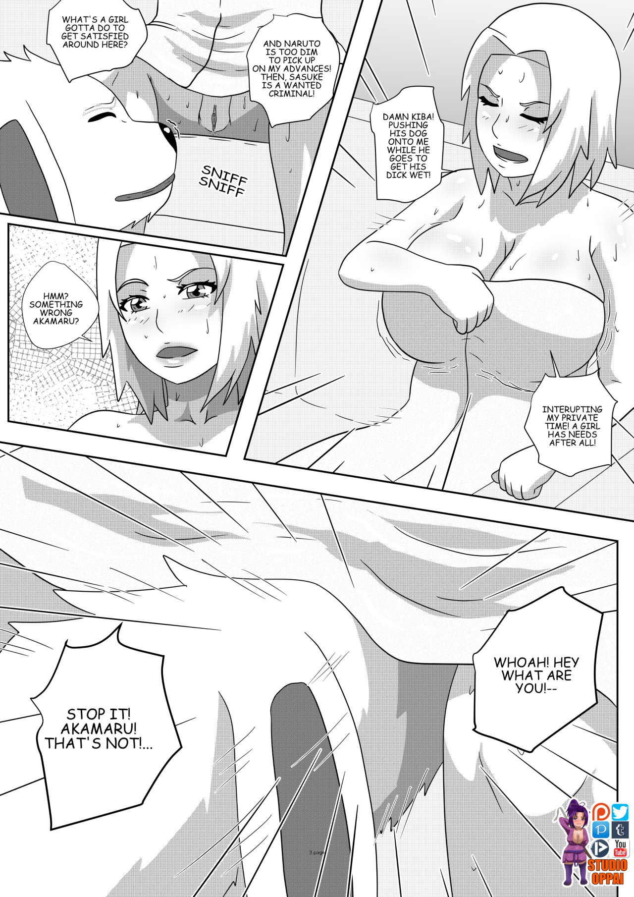 Sakura X Akamaru page 4 full