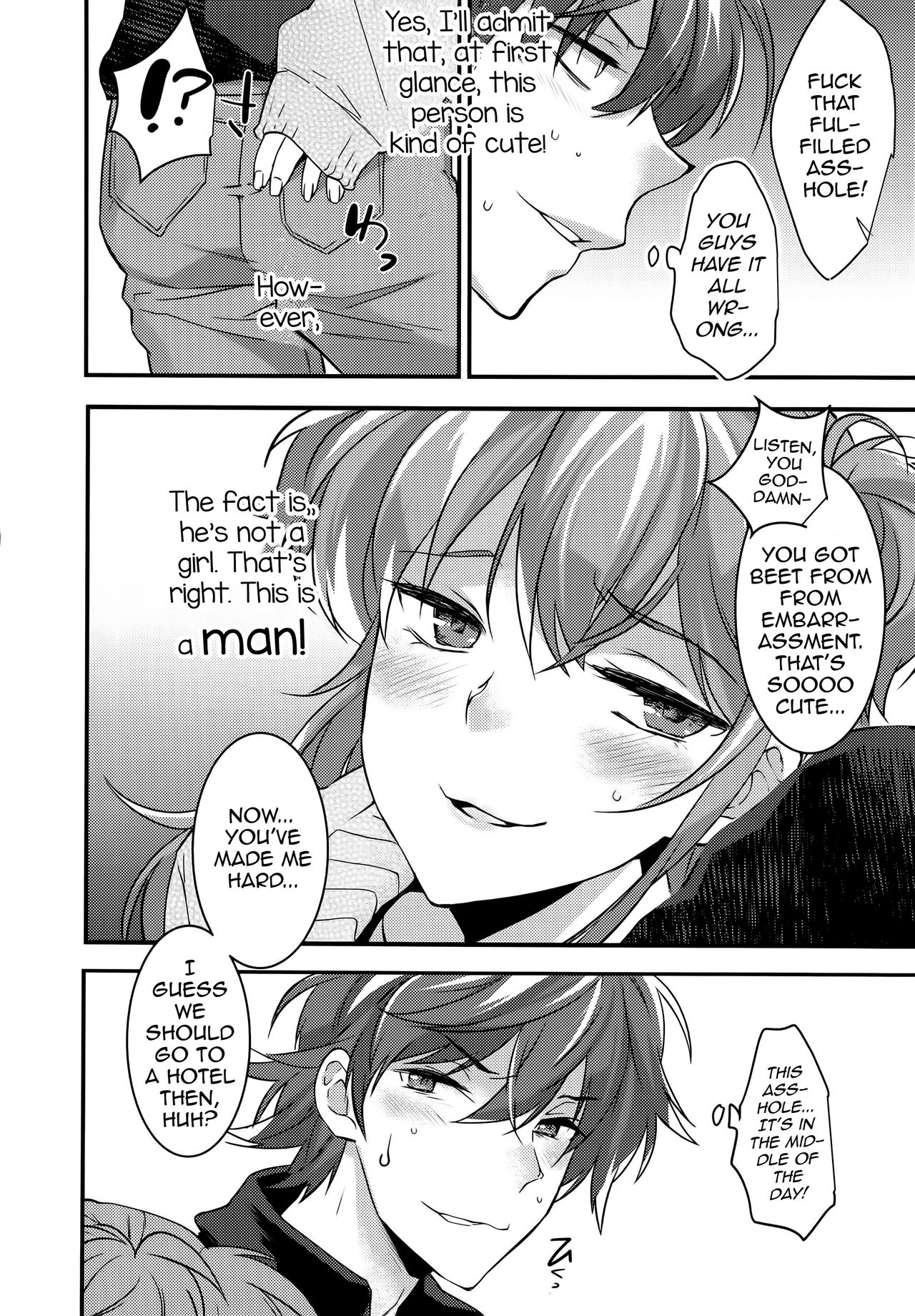 Josou Kareshi x Ore!! Josou no Boku to Kimochi Ii Koto page 8 full