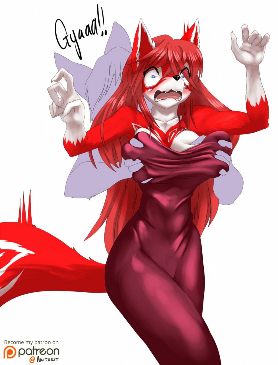 Nyx Wulf  - by akitokit page 2 full