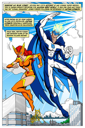 BlueComet & Sunstar cover
