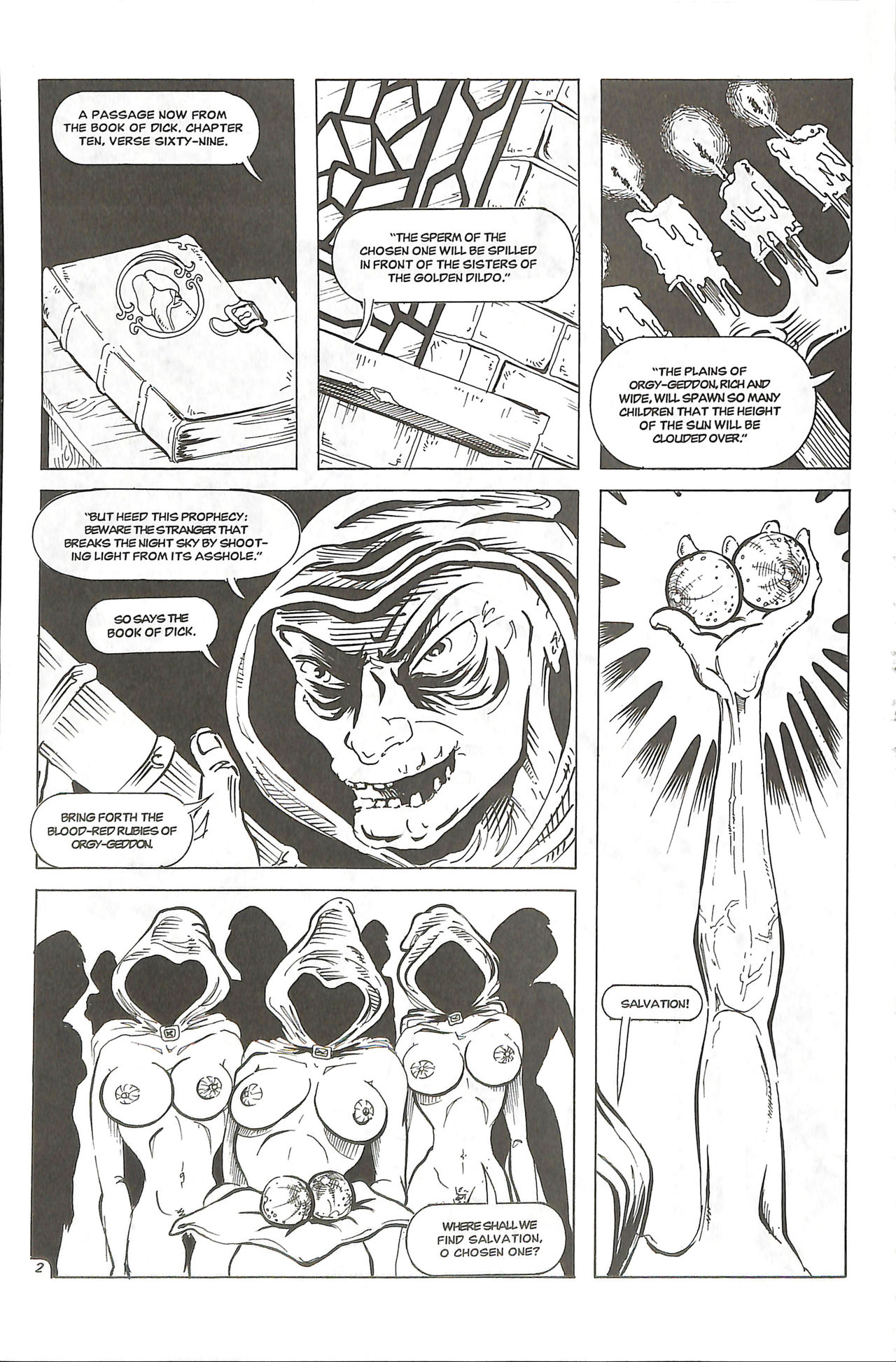 Sindy-Anna Moans : Quest for the Golden Dildo #4 page 5 full