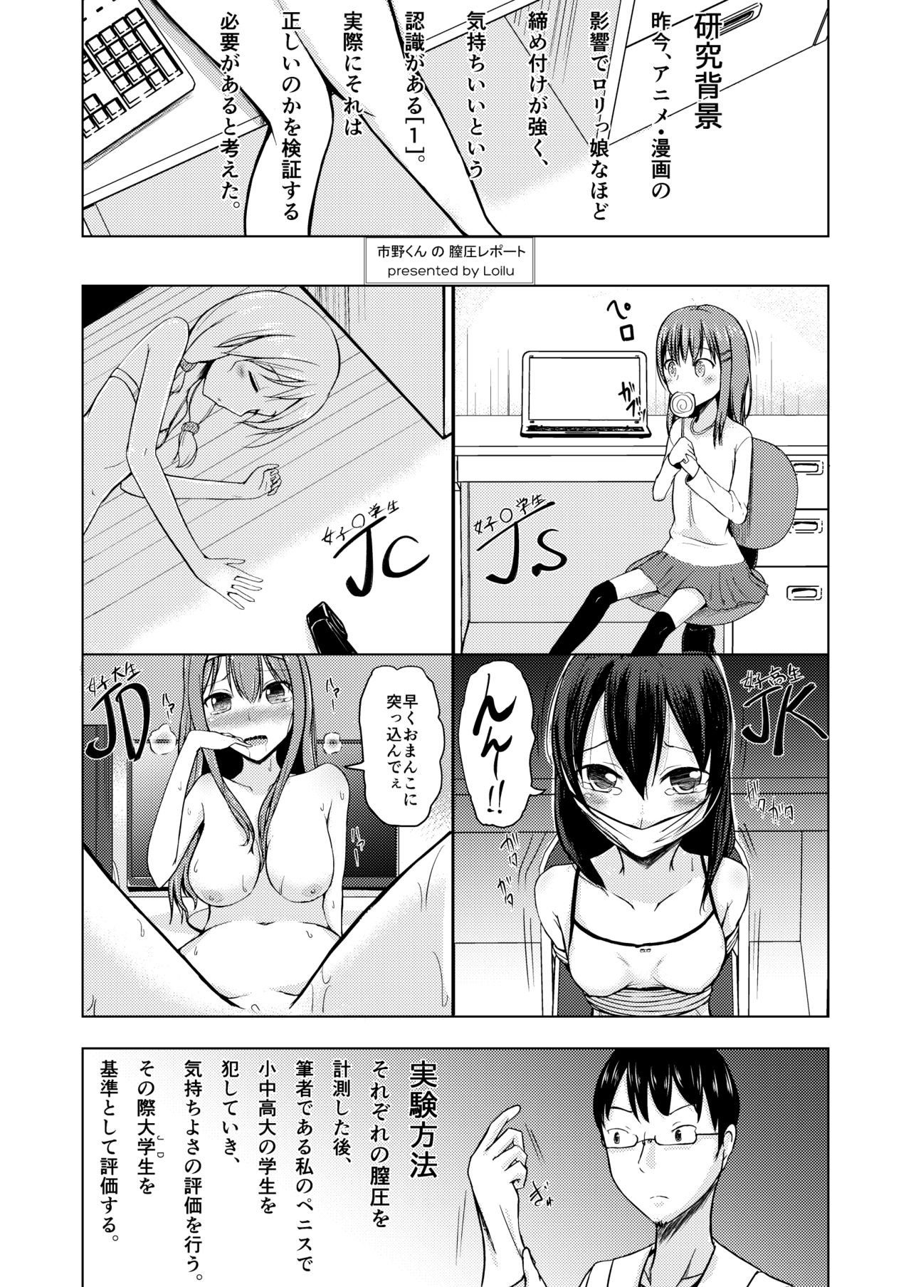 市野くんの膣圧レポート page 1 full