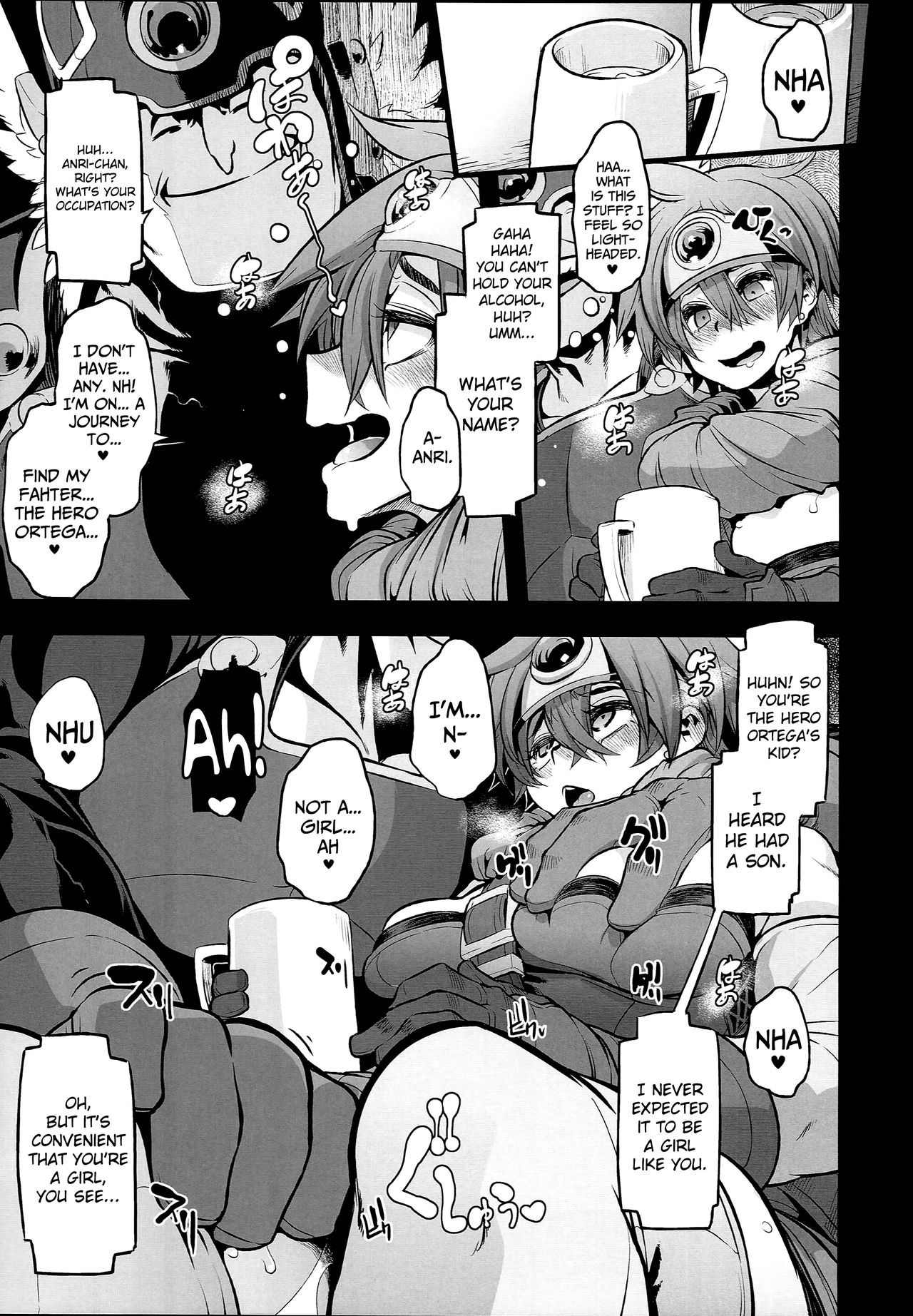 Onna Yuusha no Tabi 2 Ruida no Deai Sakaba page 5 full