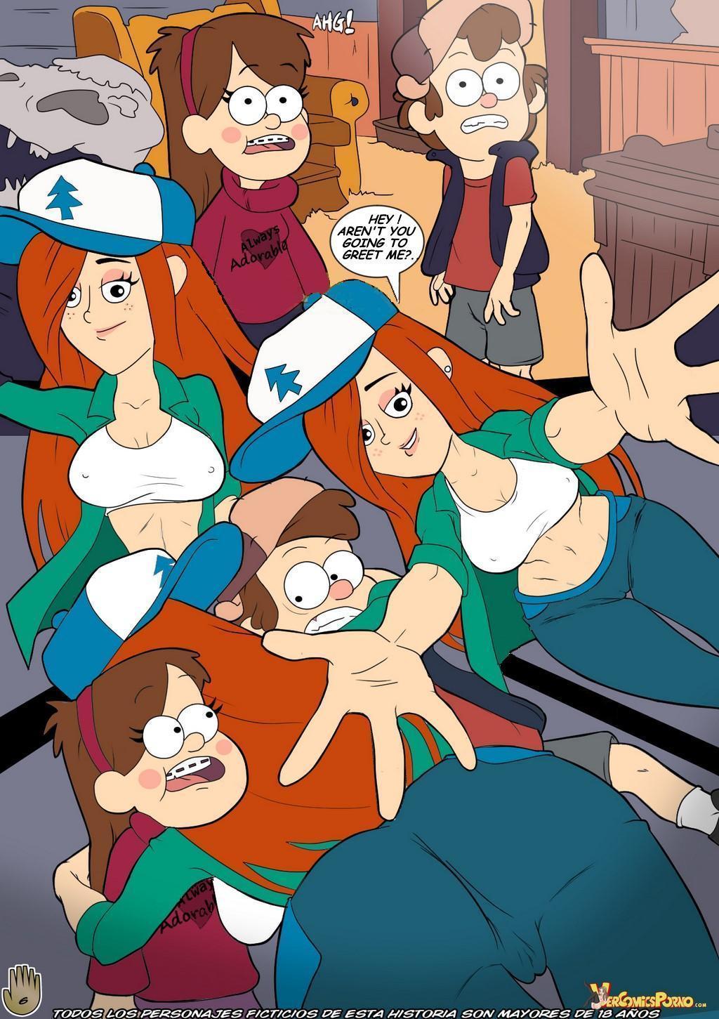 GRAVITY FALLS VOL.1" ONE SUMMER OF PLEASURE", THE DIRTY OLD BASTARD'S ENGLISH EDITION..7-19-16 page 11 full