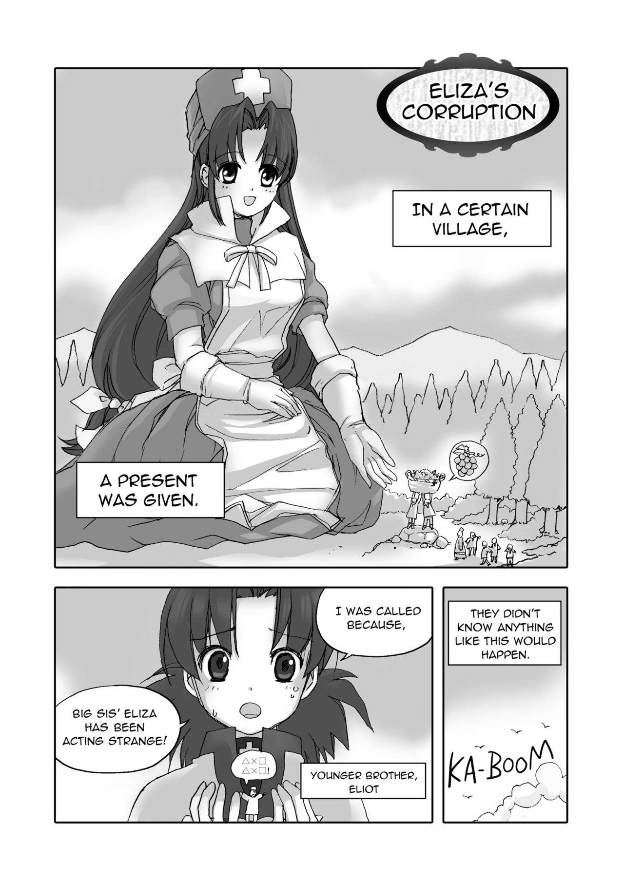 Eliza-san no Gomutai | Eliza's Corruption page 2 full