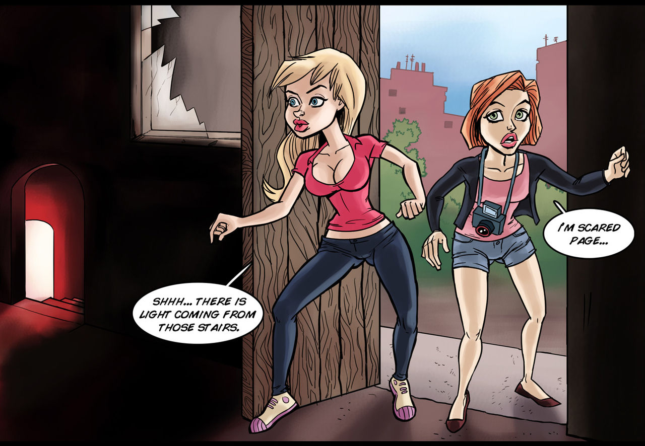 PAGE AND THE MISTERY OF THE NIGHT BEAST page 11 full