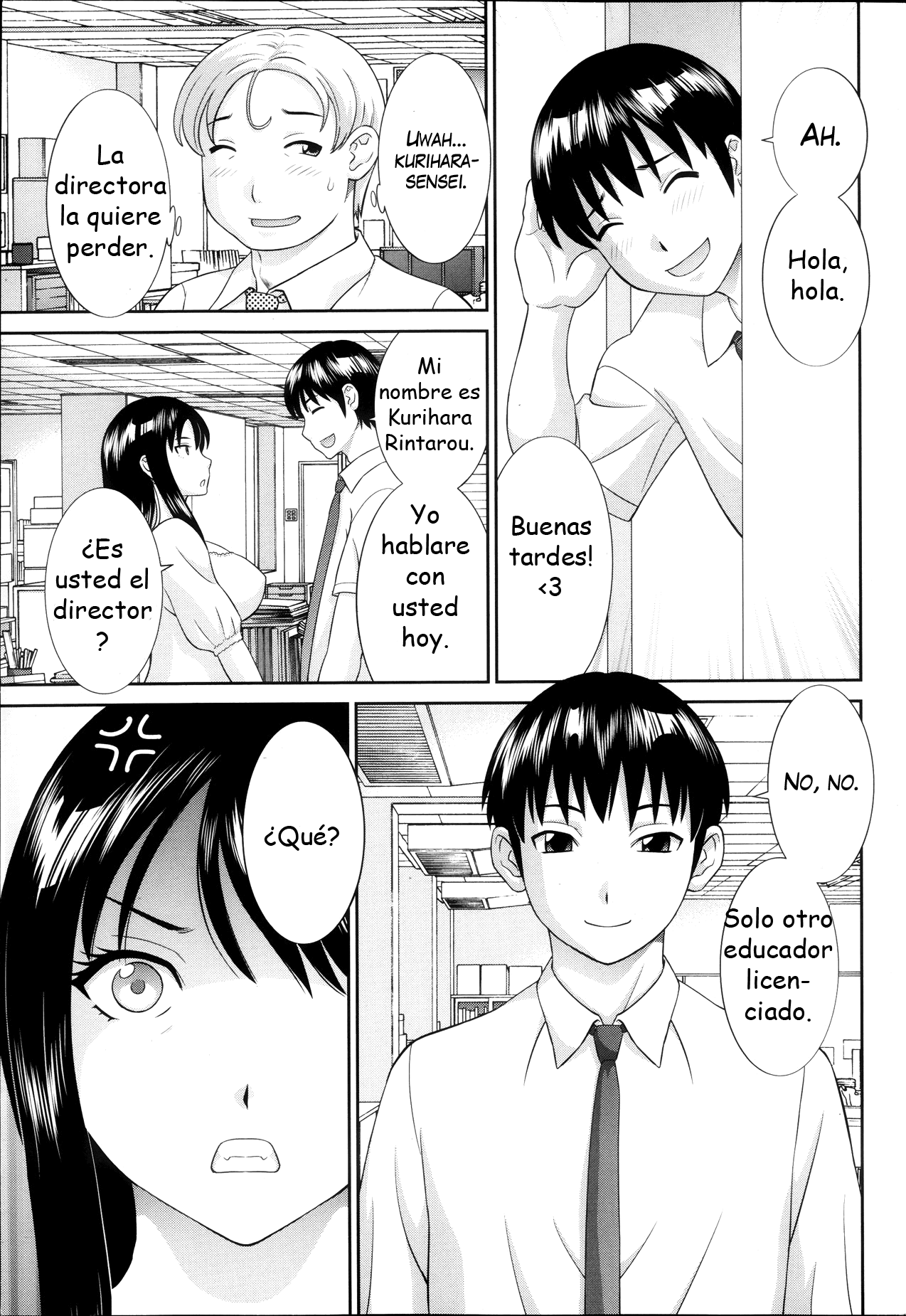 Hitozuma Choukyoushi | El Entrenador de Mujeres Casadas Ch. 1 page 3 full