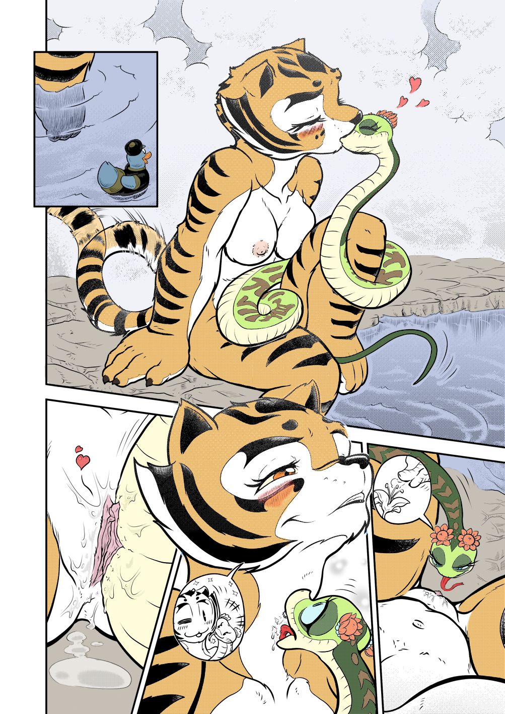 The Tiger Lilies in Bloom page 12 full