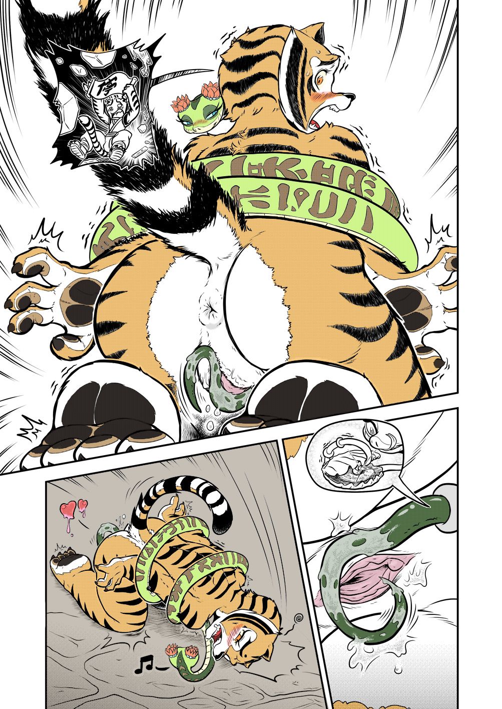 The Tiger Lilies in Bloom page 9 full