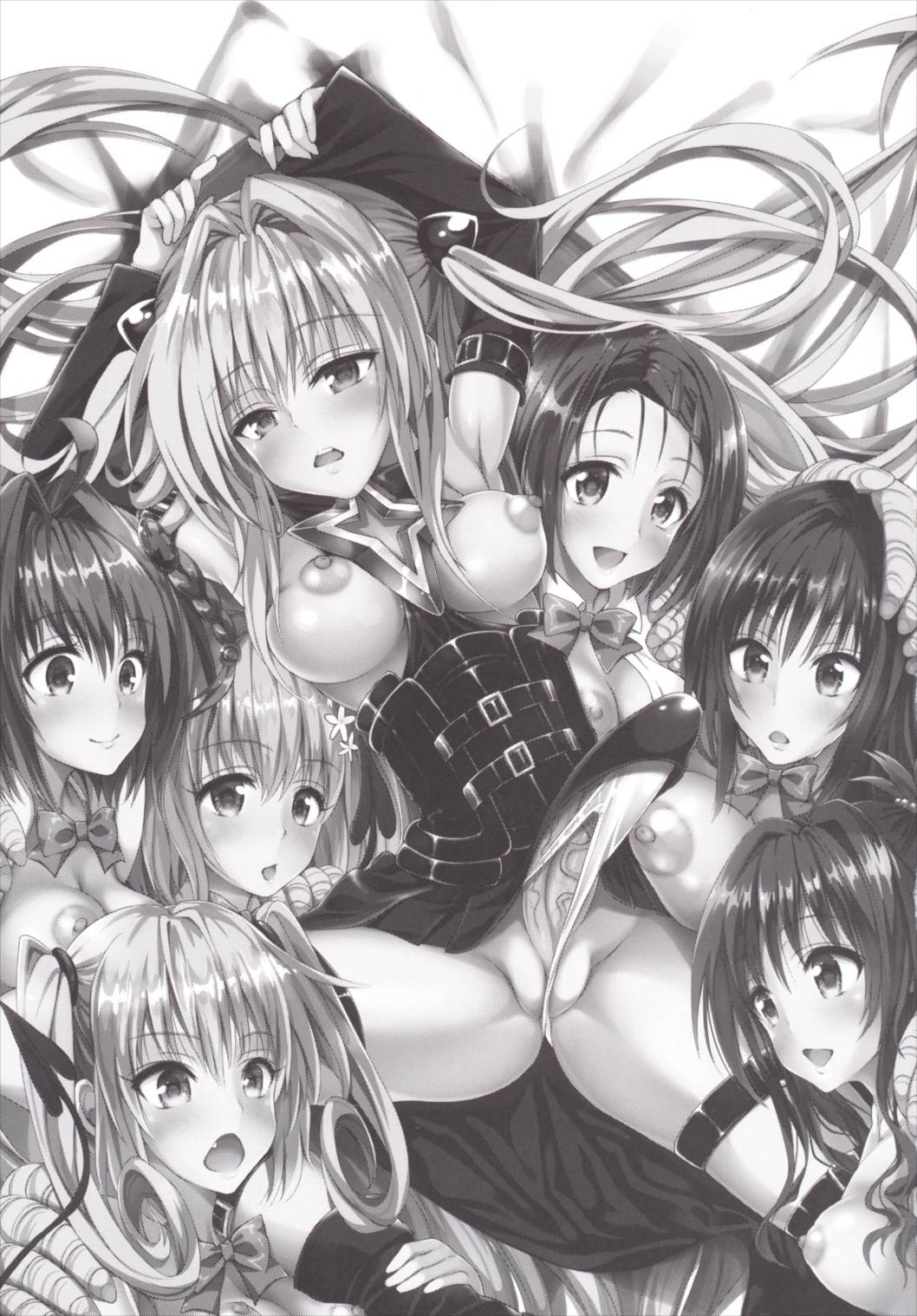 Harem Keikaku Darkness "Escape is impossible ~Bousou suru Futanari Yami~" page 4 full