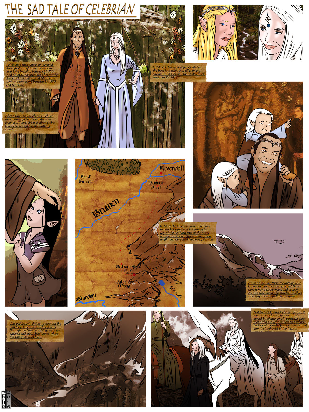 The Sad Tale of Celebrian page 1 full