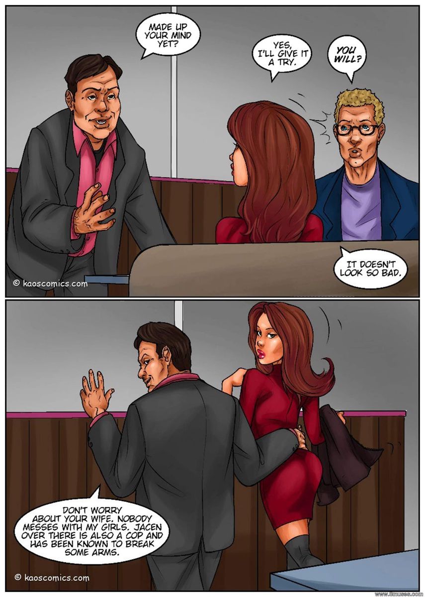 Recession Blues: Wife Forced to Strip page 6 full