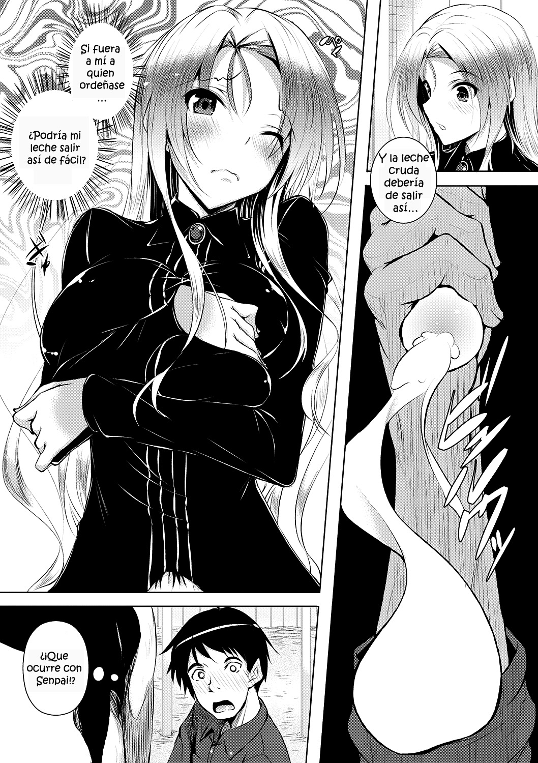 Senpai Shiboritate | Freshly Milked Senpai page 8 full