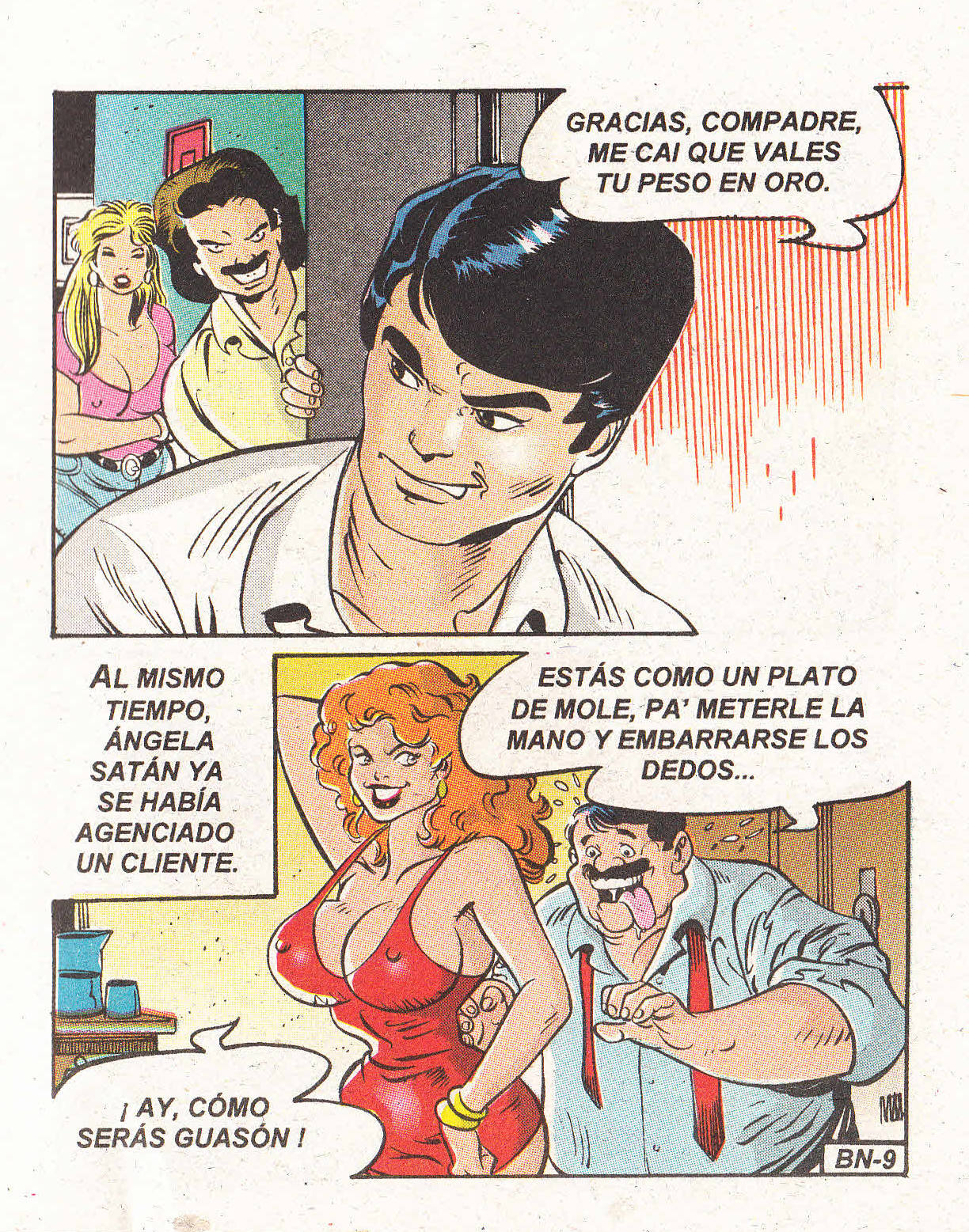 Bellas de Noche 099 - La diabla cola loca - Page 11 - Comic Porn XXX