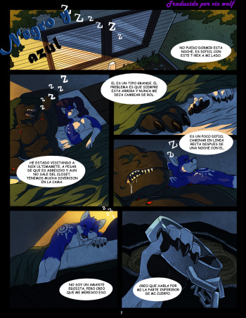 Black and Blue (1 and 2) (Spanish) cover
