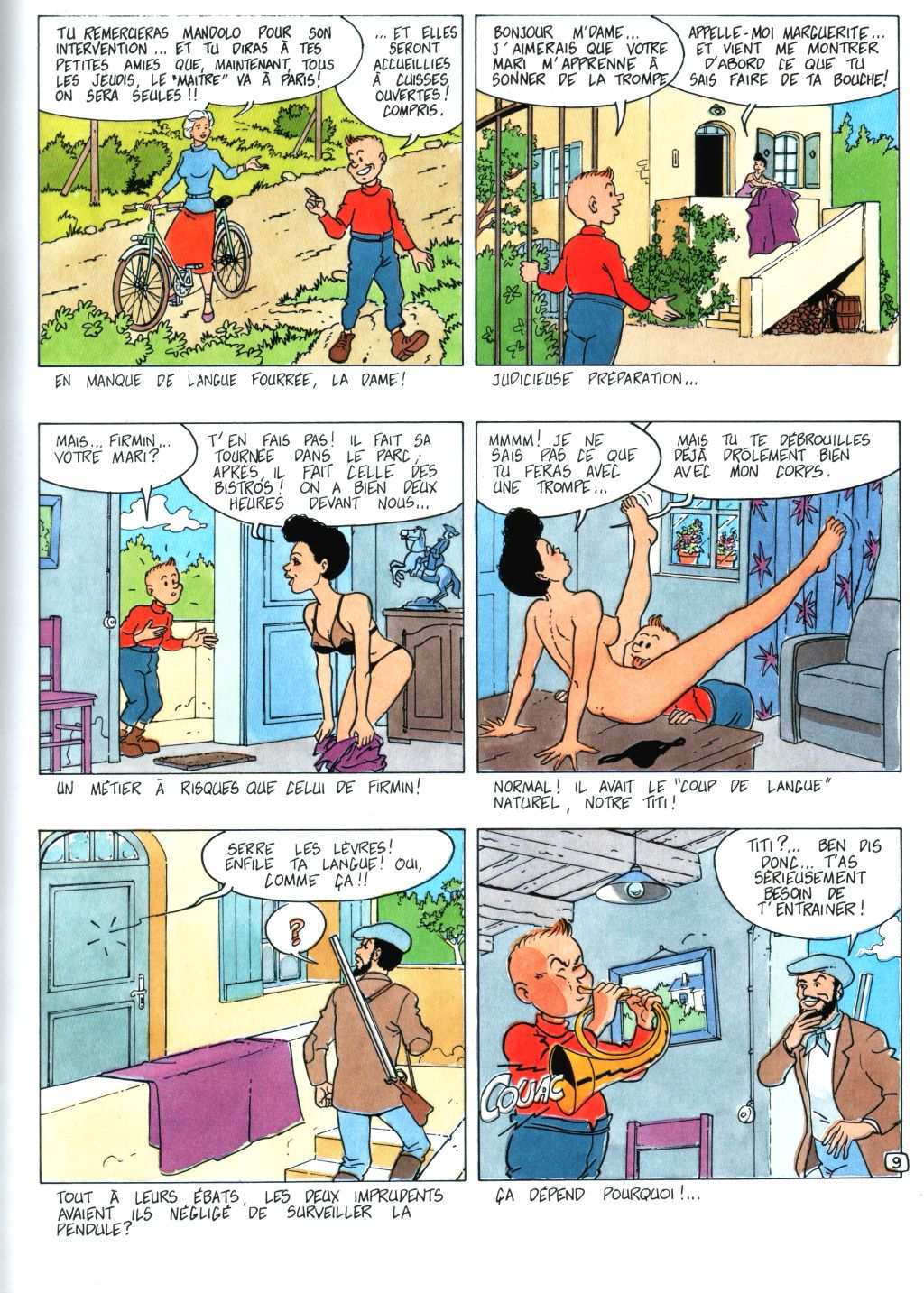 Titi Fricoteur - Volume 2:  Le coq du village page 12 full