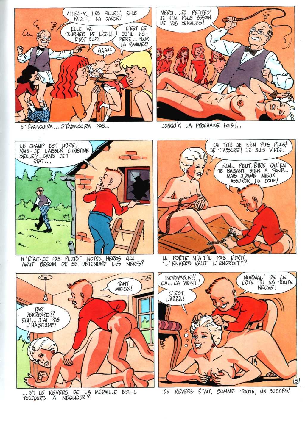 Titi Fricoteur - Volume 2:  Le coq du village page 8 full