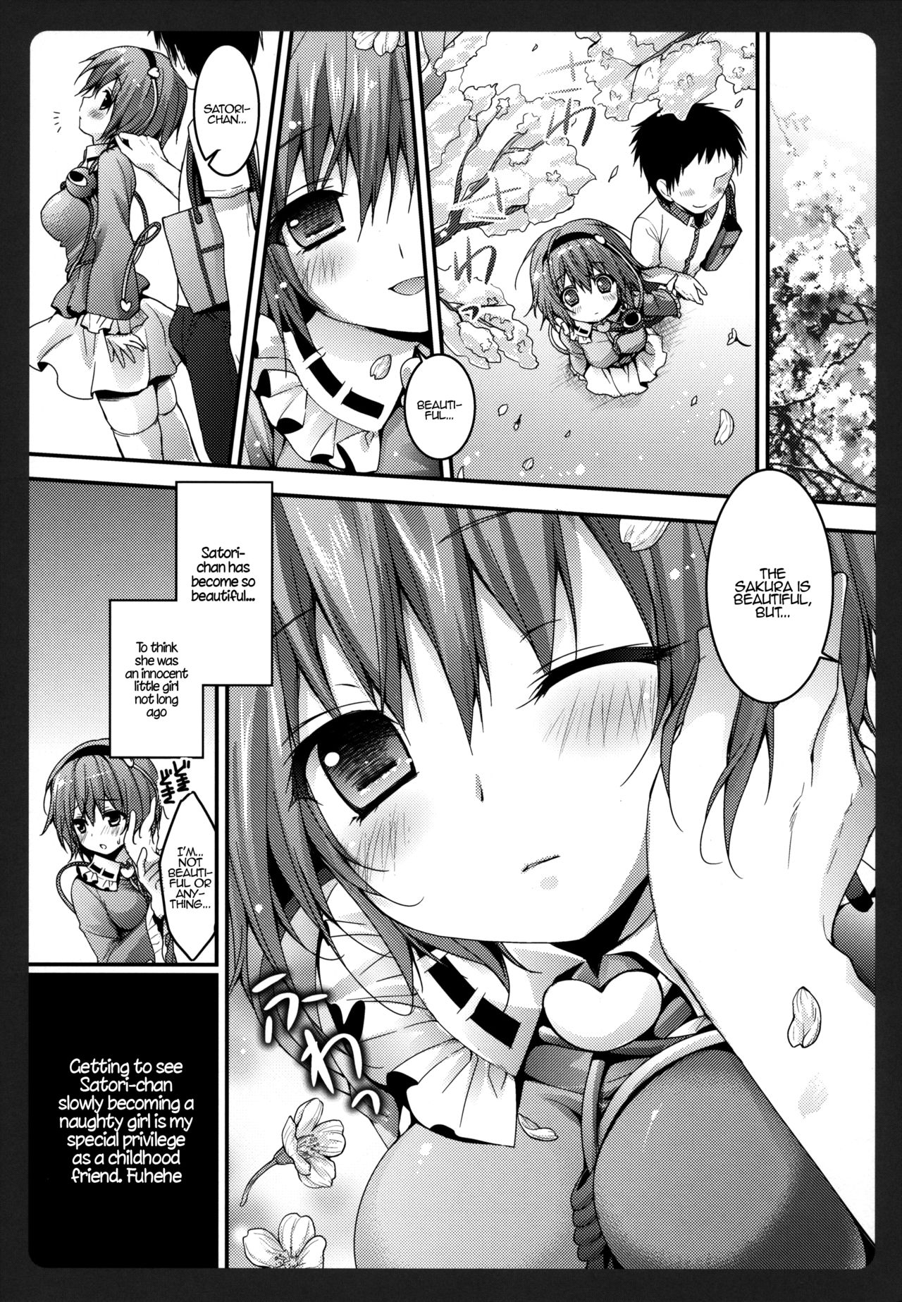 Satori-chan ga Osananajimi Dattara ~Ohanami Date Hen~ | Satori-chan is My Childhood Friend ~Flower Viewing Date~ page 5 full