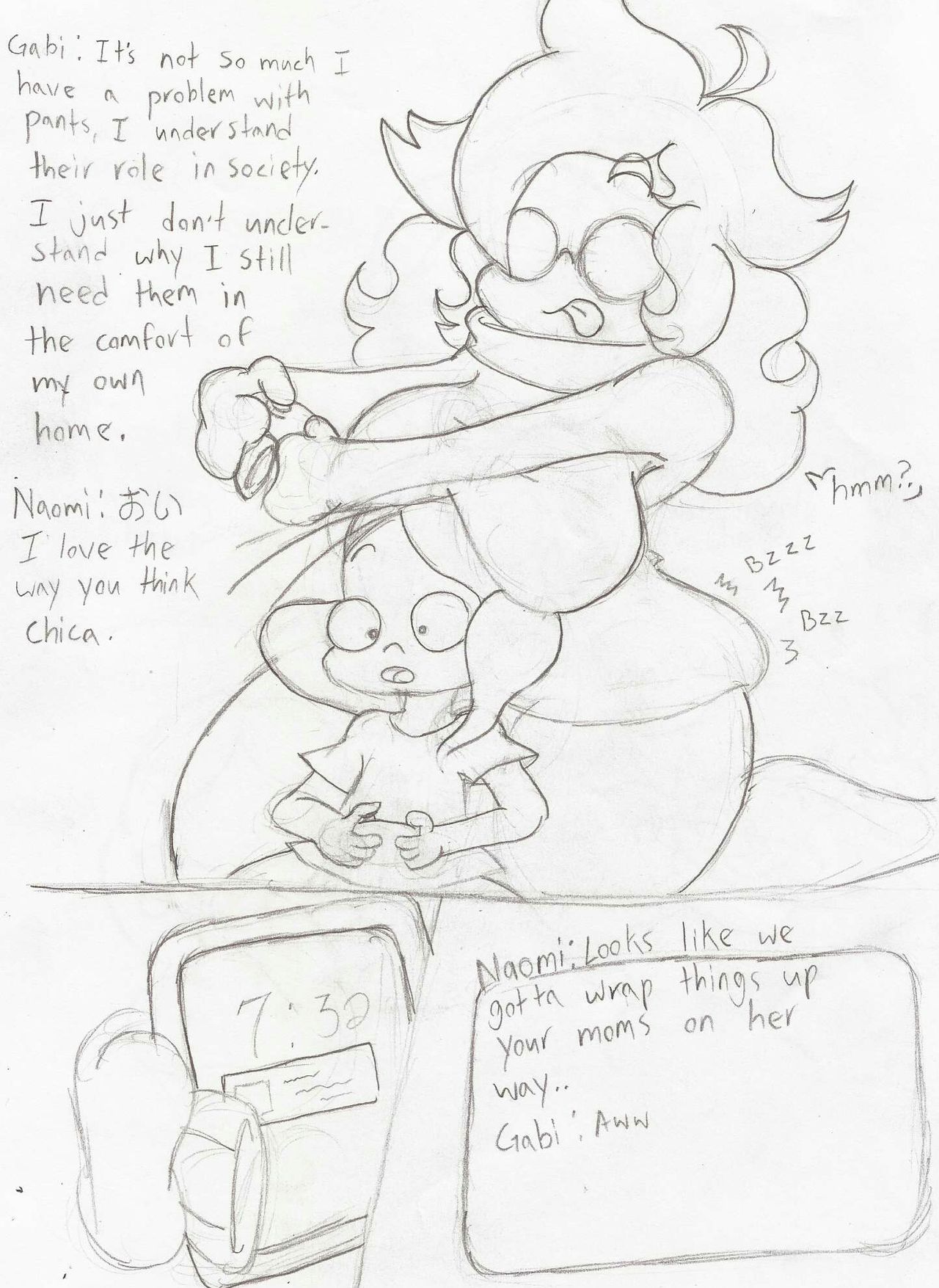 Adventures in Gabi Sitting page 11 full