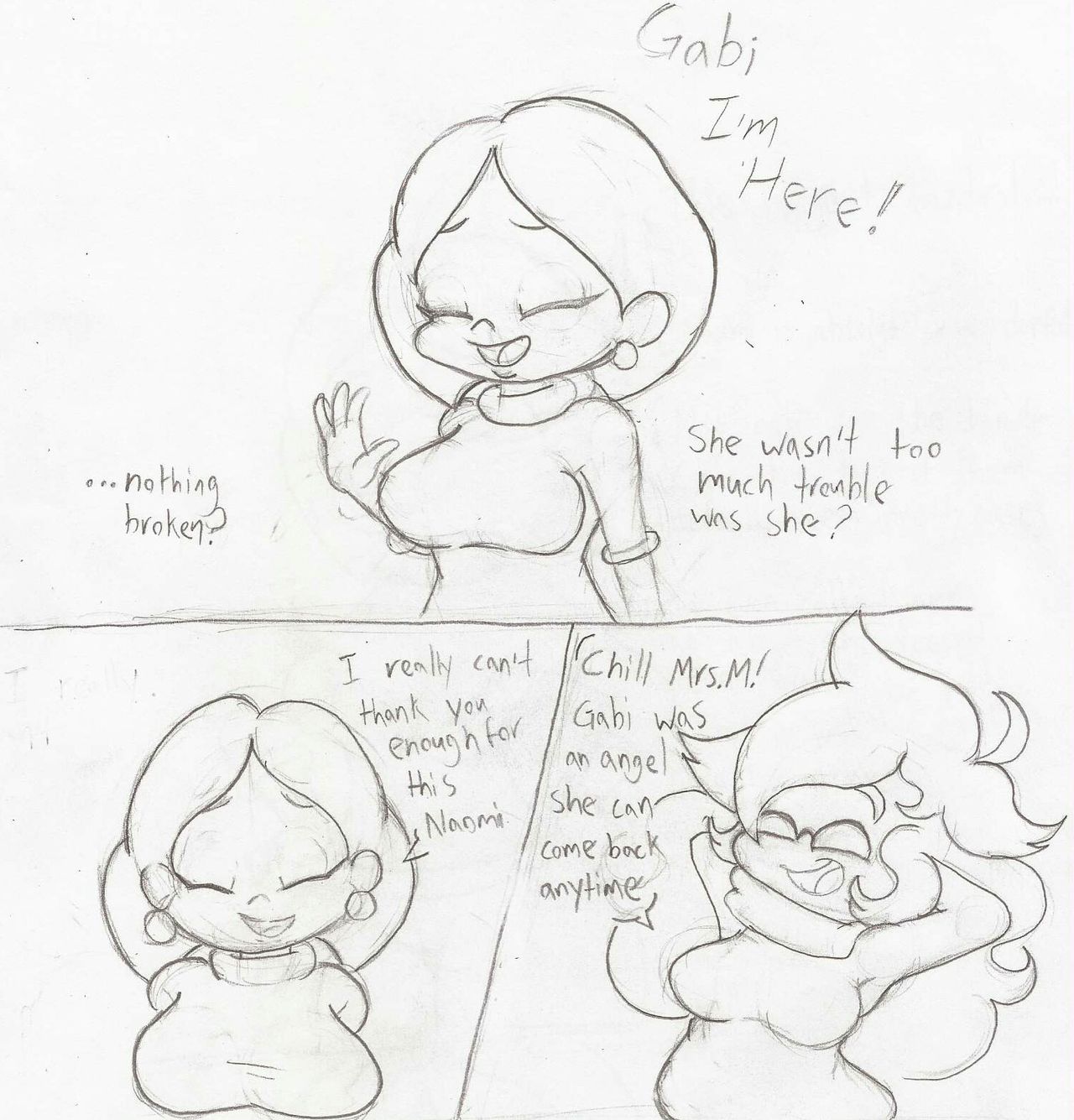 Adventures in Gabi Sitting page 12 full