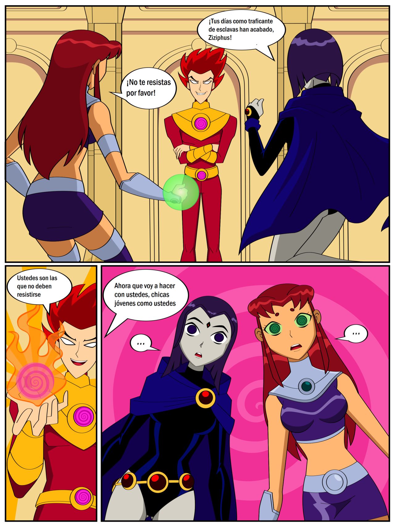 Jóvenes titanes vs Ziziphus page 1 full