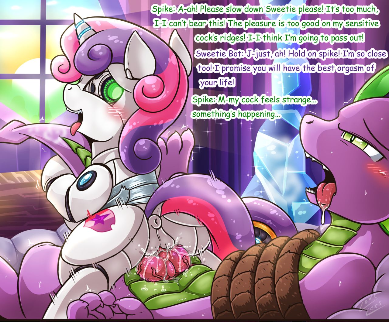 Spike X Sweetie Bot page 11 full