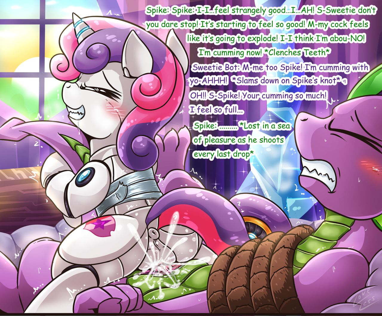 Spike X Sweetie Bot page 12 full