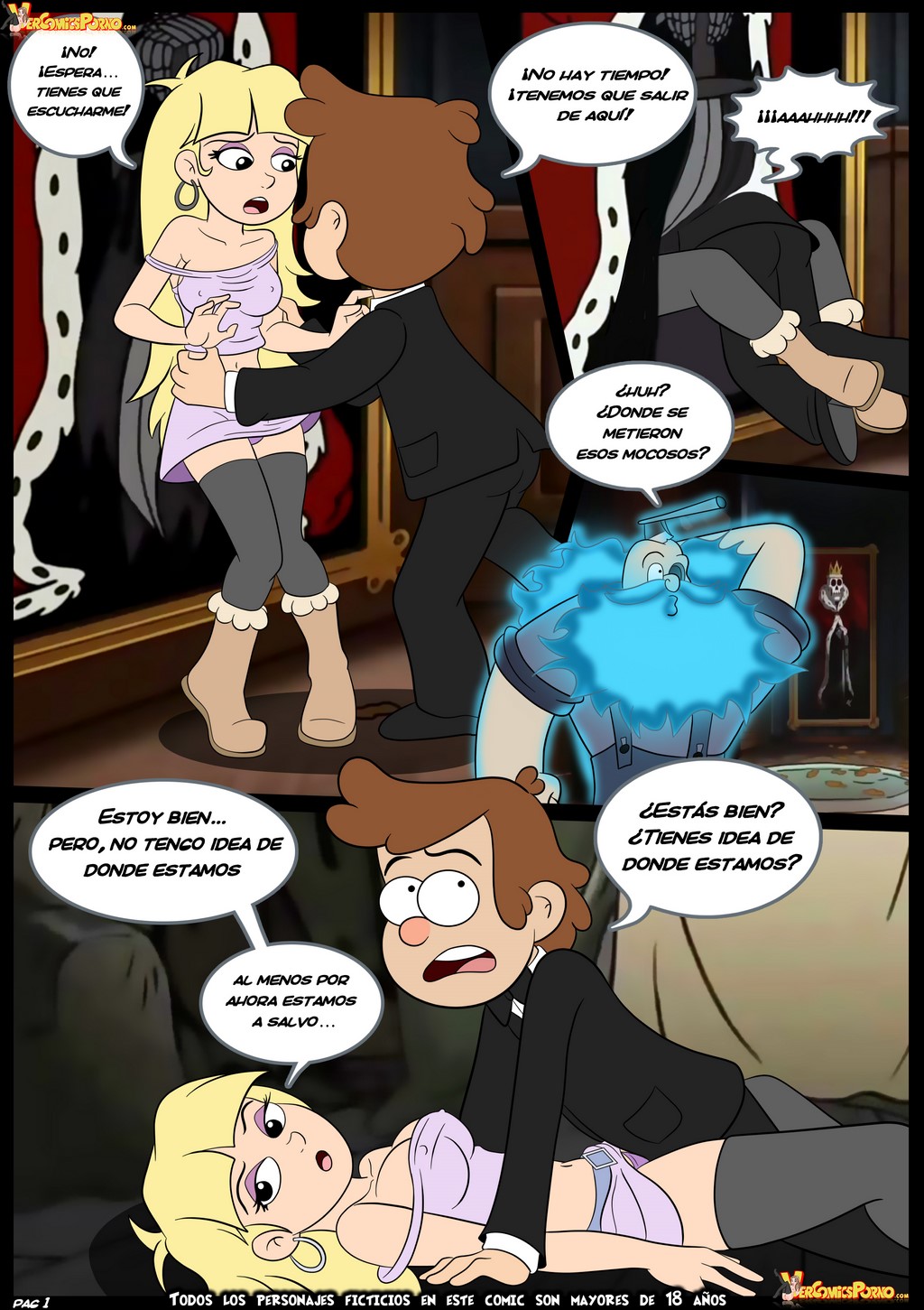 Gravity Fucks - Page 2 - Comic Porn XXX