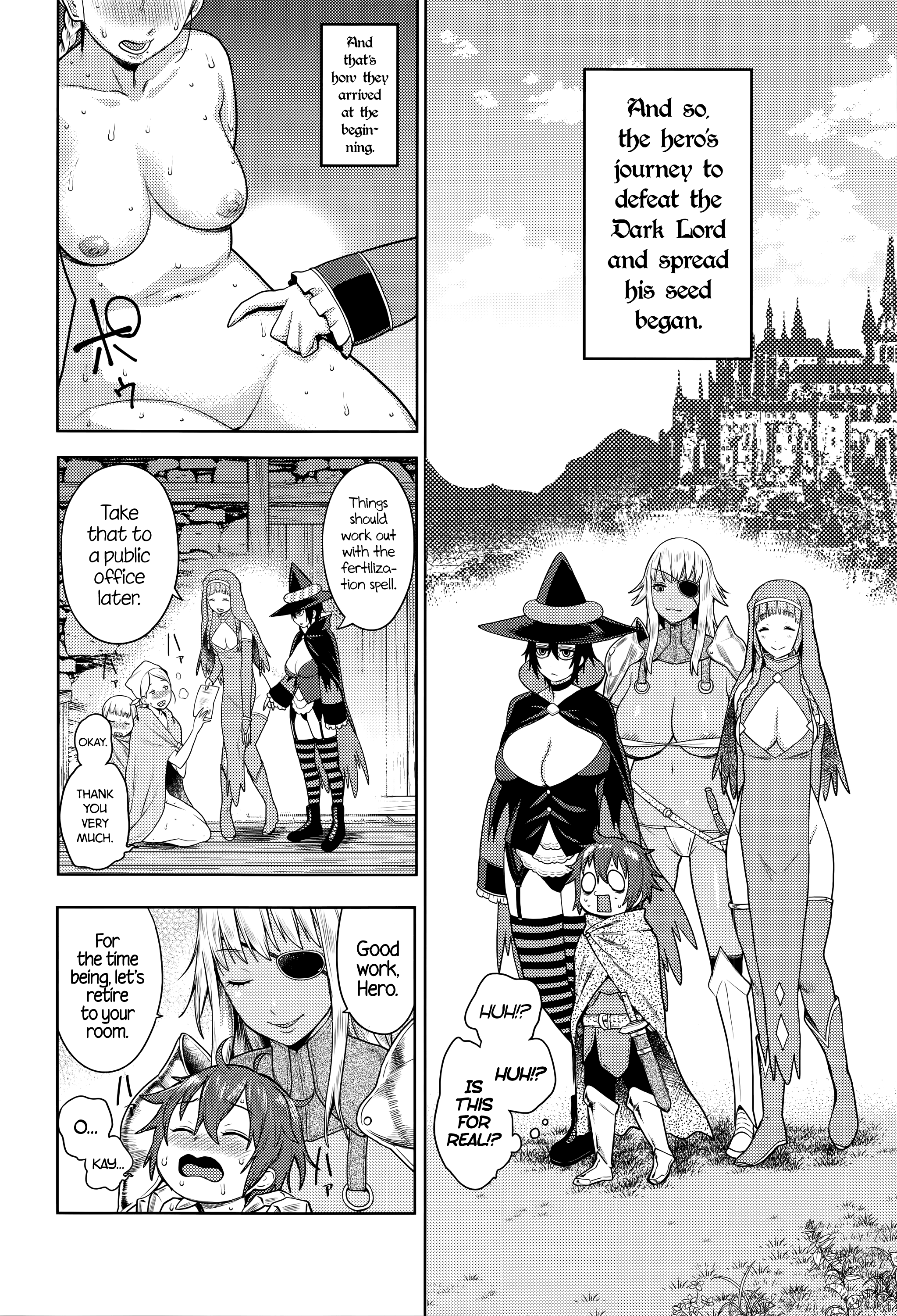 ChinTrai Quest -Shota Yuusha no Haramase Chin Douchuu- | Dick Training Quest ~Little Hero's Conception Journey~   =TLL + CW= page 6 full