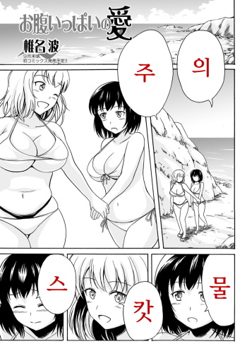 [Shiina Nami] Onaka Ippai no Ai (Tabete wa Ikenai 3) [Korean] [Digital] cover