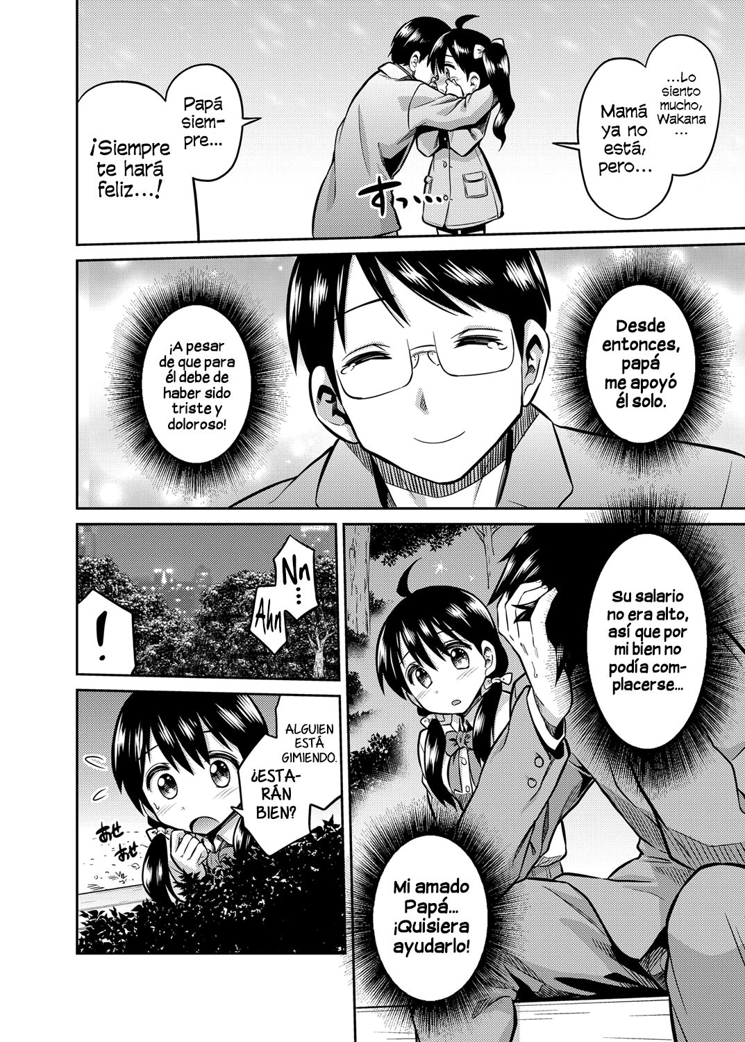 Kinshinsoukan no Yoru - Chichi to Musume ga Kouen de... | Noche de Incesto - Padre e hija en el parque... page 4 full