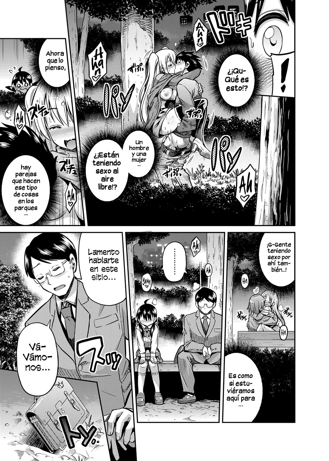 Kinshinsoukan no Yoru - Chichi to Musume ga Kouen de... | Noche de Incesto - Padre e hija en el parque... page 5 full