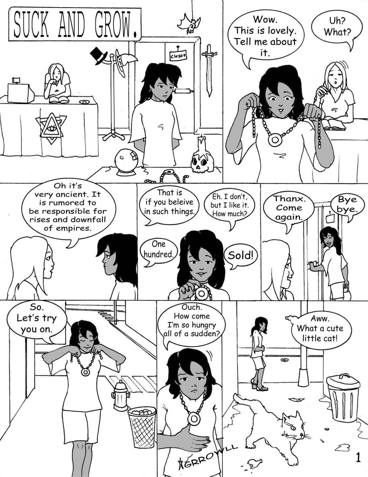 Suck and Grow page 1 full
