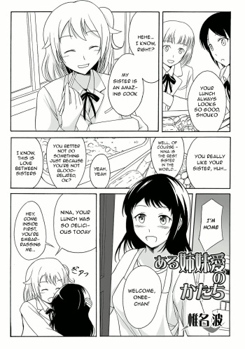 [Shiina Nami] Aru Shimai Ai no Katachi | A Form of Sisterly Love (Tabete wa Ikenai 2) [English] [Digital] cover