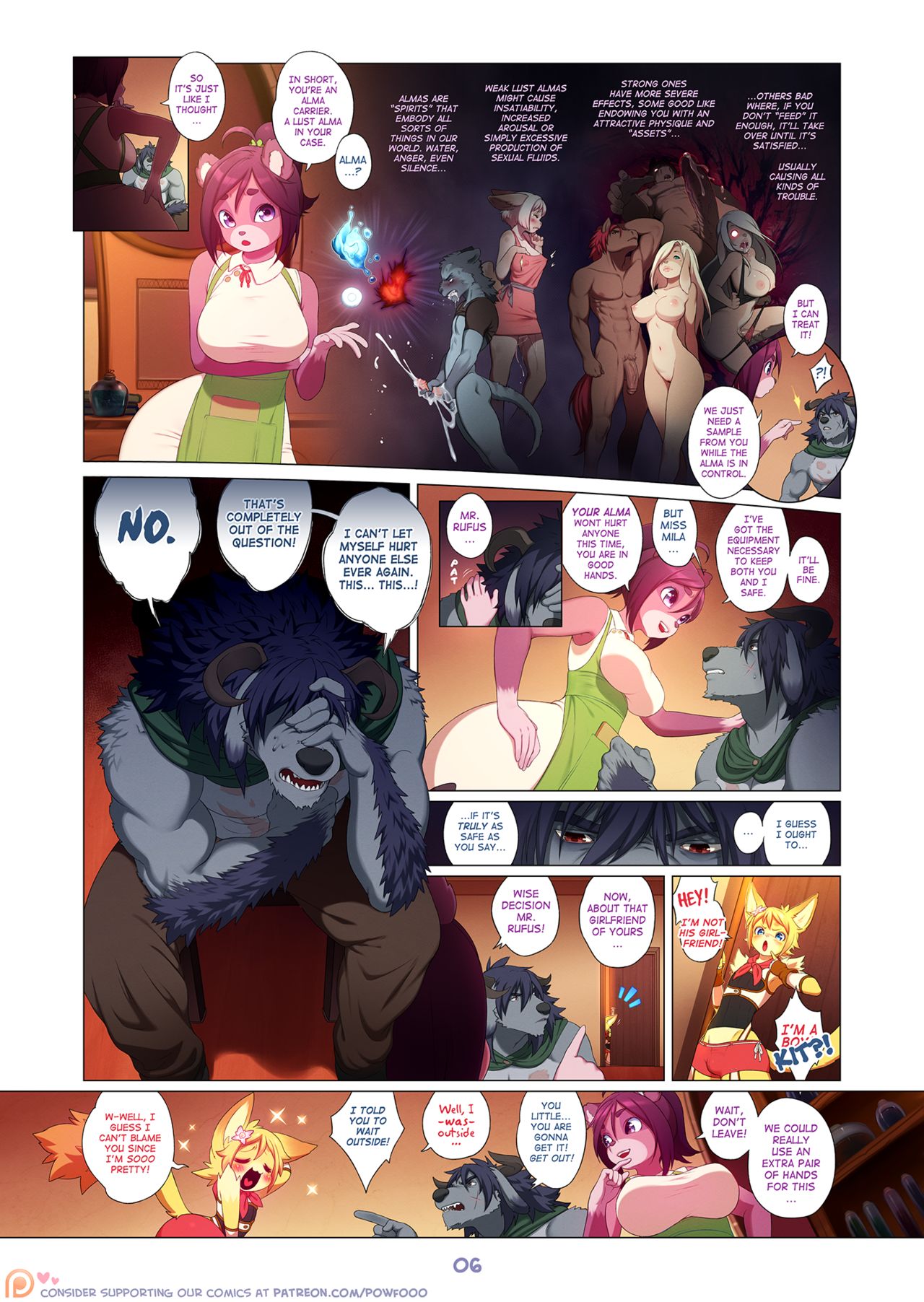 Arcana Tales Chapter 2: The Alchemist and The Beast page 6 full