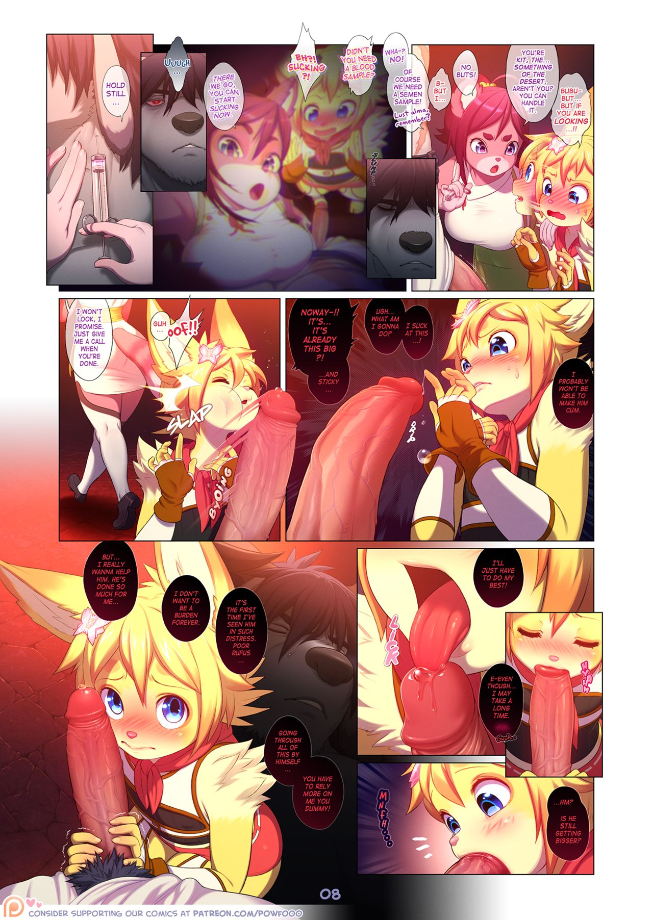 Arcana Tales Chapter 2: The Alchemist and The Beast page 8 full