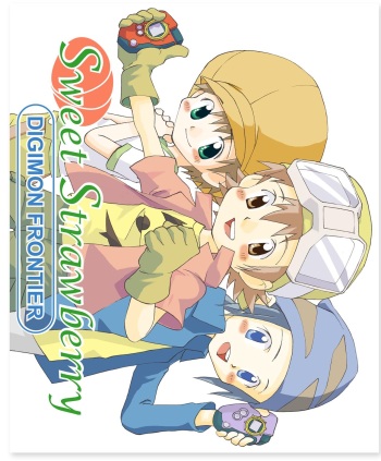 [White Canvas (Mizuno Inc)] Sweet Strawberry (Digimon Frontier) cover