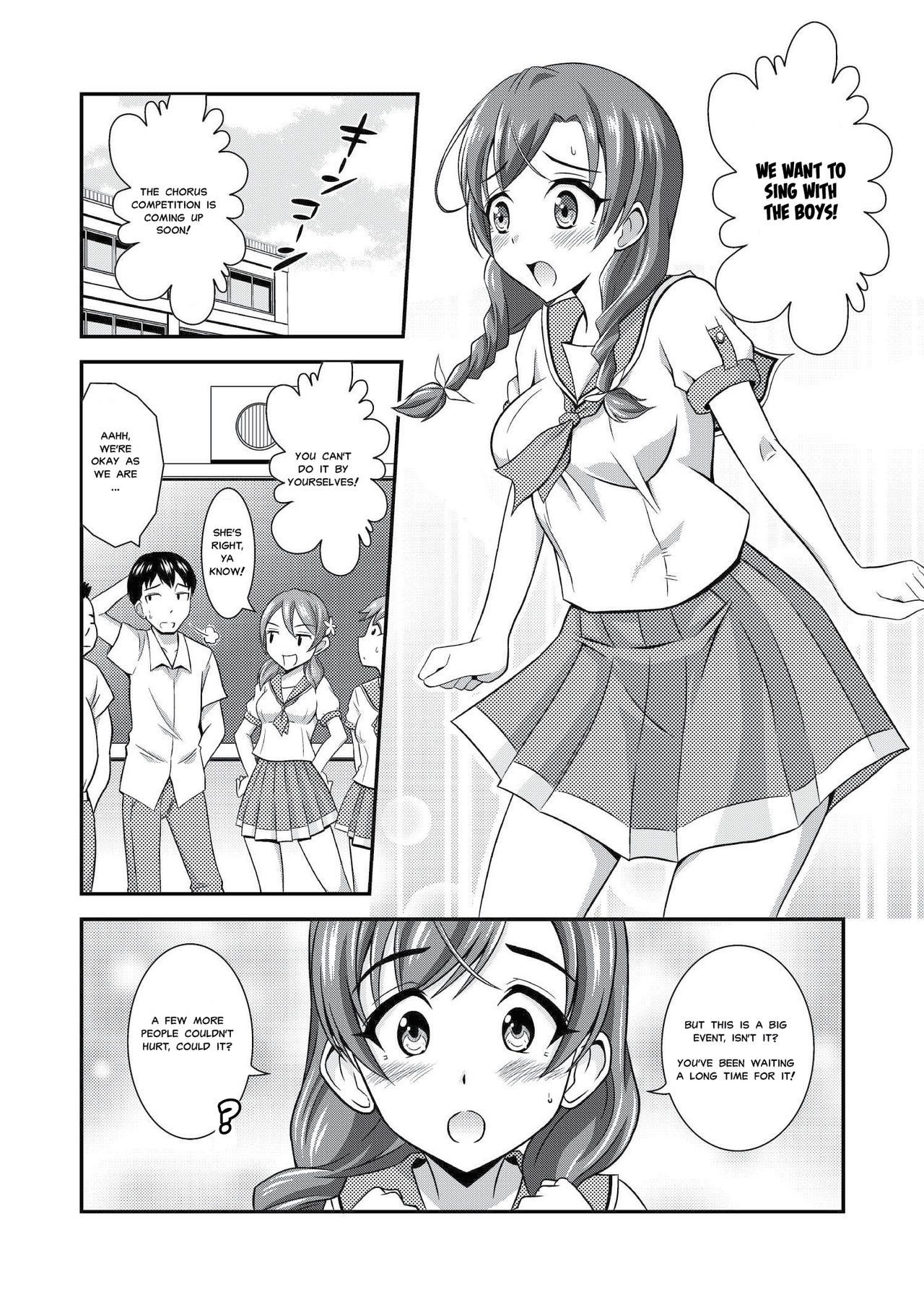 Hadaka de Gasshou Concours ~Hibike! Aegigoe no Melody~ | Naked Chorus Contest! Erotic Voice Melody! page 2 full