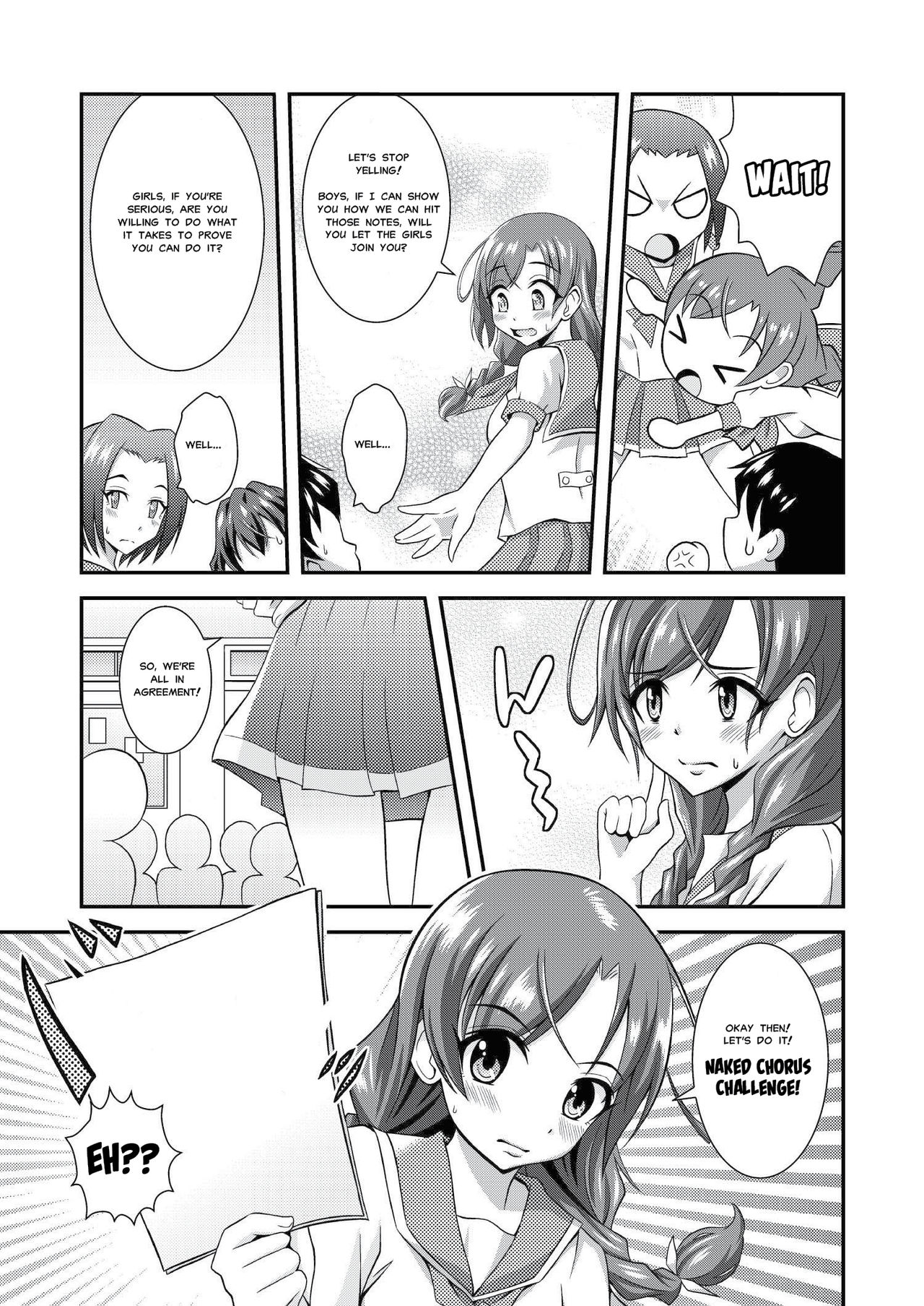 Hadaka de Gasshou Concours ~Hibike! Aegigoe no Melody~ | Naked Chorus Contest! Erotic Voice Melody! page 4 full