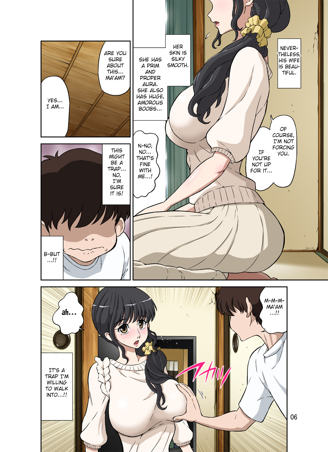 Hitozuma Miyuki-san ni Otto Kounin de Mainichi Tanetsuke Sex page 6 full