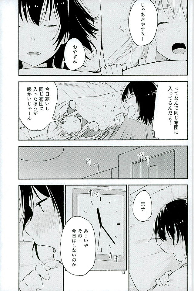 Kyou mo Ashita mo Yurui Hibi o - Yui and Kyoko and forever loose day-to-day page 12 full