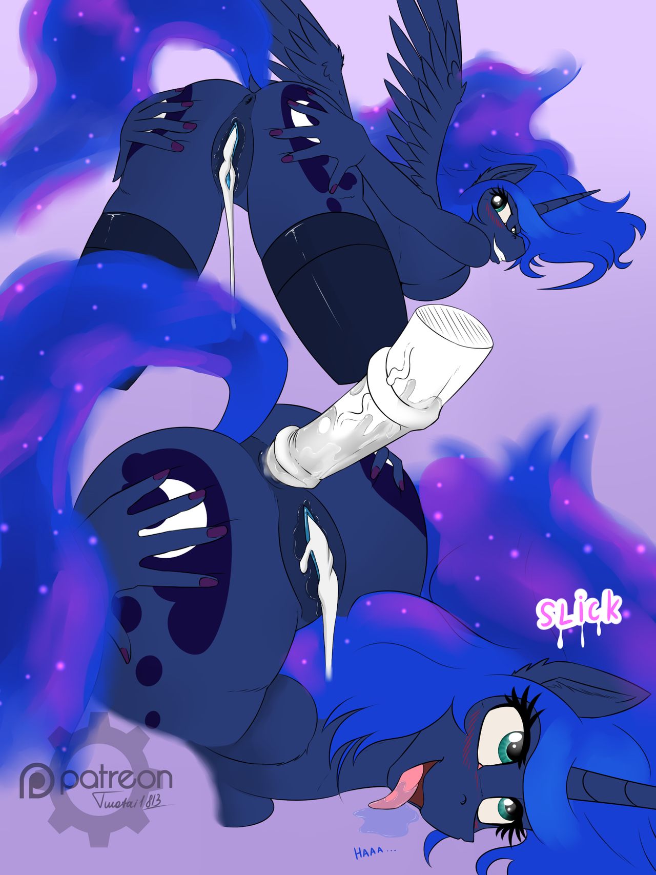 Night with Luna page 6 full