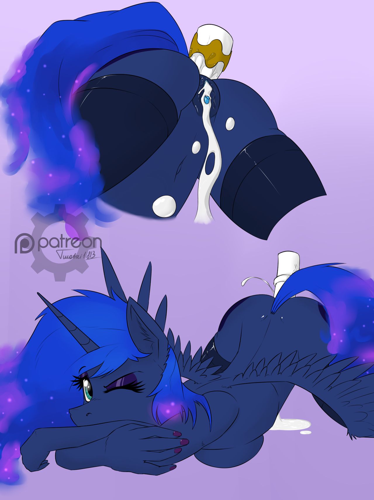 Night with Luna page 7 full