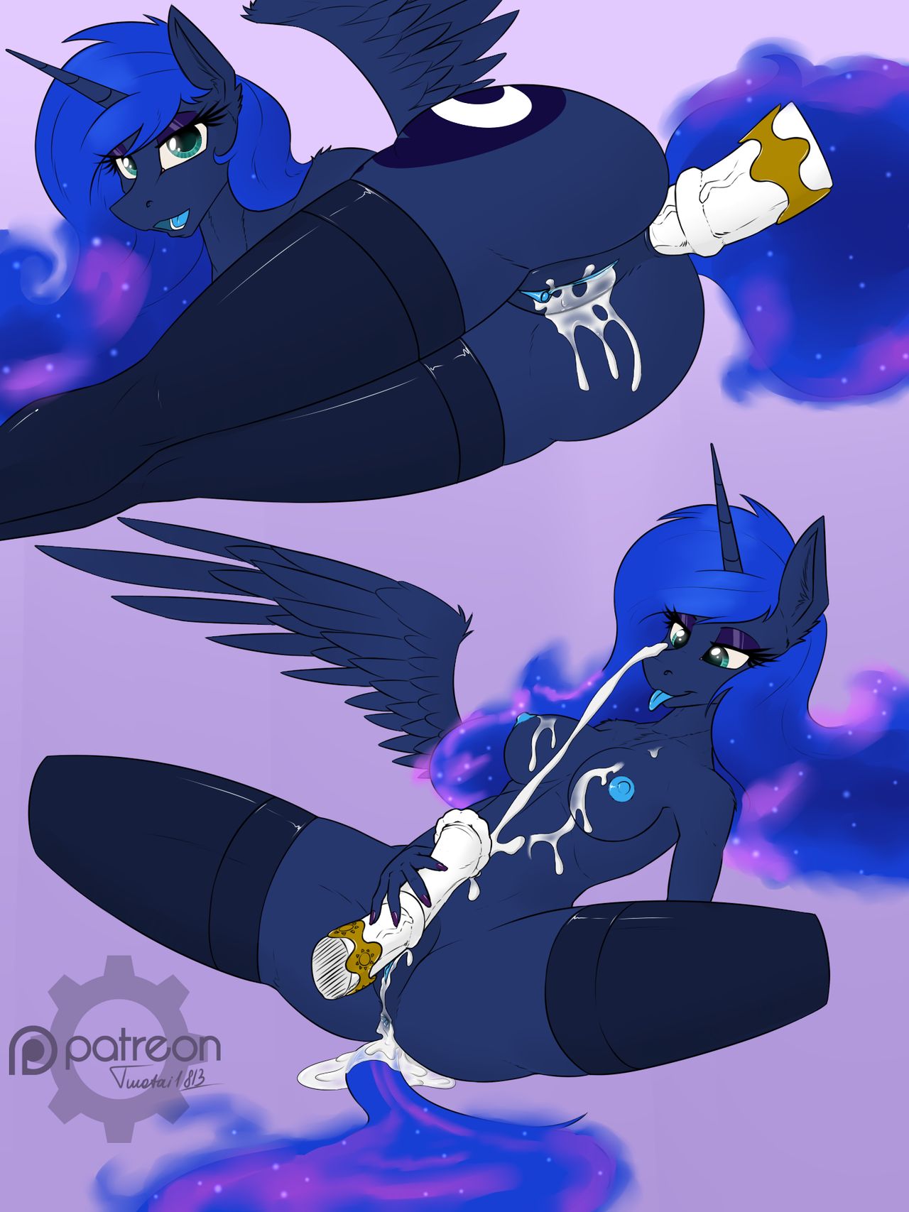 Night with Luna page 8 full