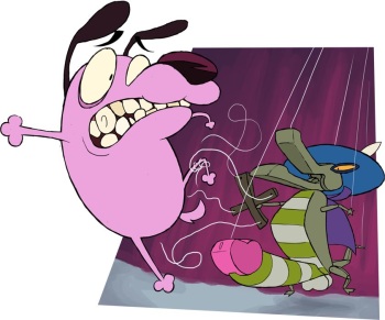 Revenge of the Great Fusilli (Courage the Cowardly Dog) cover