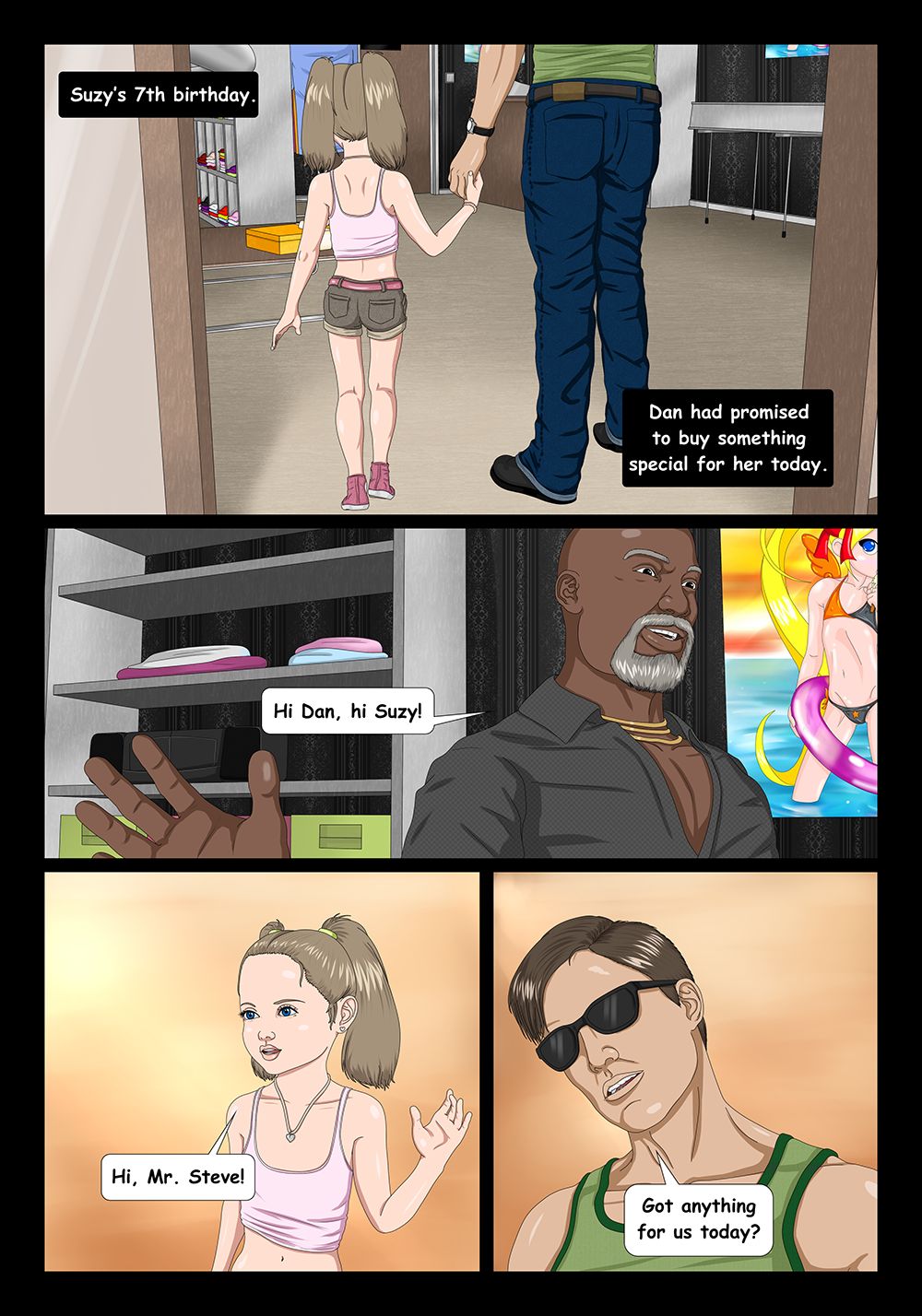 Shopping & Princess Lessons page 6 full
